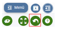 Über den Button mit dem sich nach rechts drehenden Pfeil gelangen Sie zurück zum Antrag