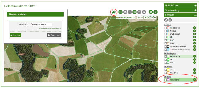 iBALIS Online-Hilfe: Geodaten importieren